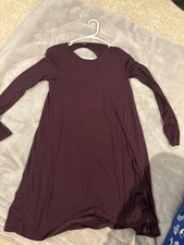 AE plum long sleeve dress
