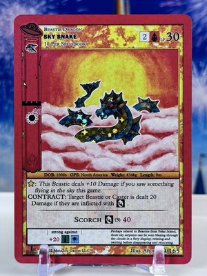 MetaZoo TCG The Seven Thunders 60/165 UFO 1st Edition Reverse Holo