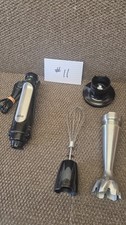 Batidora de mano Braun MultiQuick 9 inmersión motor 1200 W 240 V con accesorios HB701