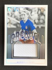 Korbin Albert 2024-25 Panini Noir Prequel Materials Jersey RC /65 #PM-KA
