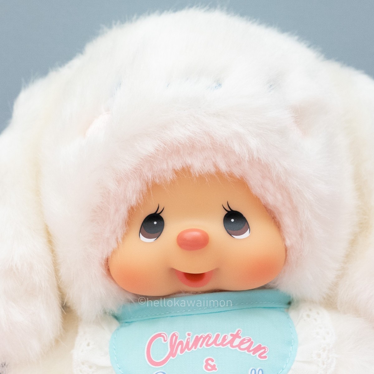 ベビちっち　シナモロール Sekiguchi Monchhichi Chimutan x Sanrio Cinnamoroll Collab Plush