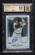 2011 Bowman Chrome Prospects Eric Thames #BCP102 BGS 9.5 GEM MINT Auto n0c