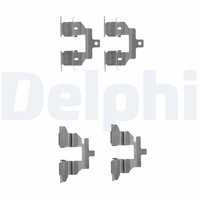 Delphi ZubehöRsatz Scheibenbremsbelag LX0531 FüR Nissan Renault Espace 4 JK0 Dci