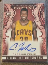 2013-14 Panini Rising Tide Autographs Carrick Felix #19 - Cleveland Cavaliers