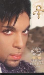 Prince Betcha By Golly cassette UK Npg 1996 cassette single with card outer slip