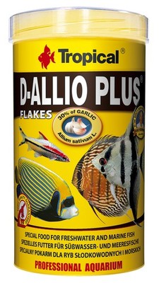 Tropical D-Allio Plus- Fischfutter Flockenfutter mit Knoblauch Diskusfiche 500ml