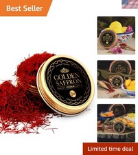 Finest 3.0g Grade A Super Negin Saffron Threads - Pure  Non-GMO Verified