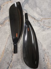 Pair of Kajner 4 S Carbon Kayak Shovels 