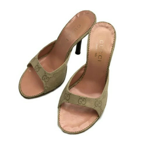 GUCCI GG canvas sandals 34.5C approximately 21.5cm thumbnail 2
