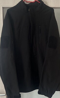 TACVASEN Herren Softshell Jacke Winddichte Outdoorjacke Übergangsjacke mit Reißv