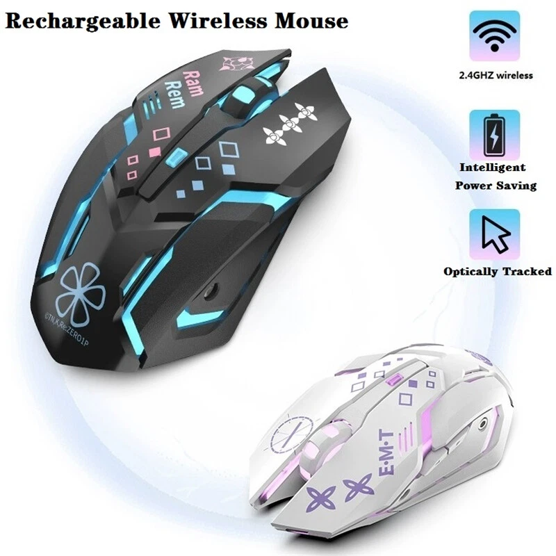 Anime Re:Life in a Different World From Zero Wireless Mouse Optical Gaming Mouse - Image 4 of 4