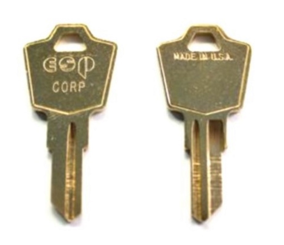 HON 203E File Cabinet Replacement Keys - 2 Key Set OEM Parts