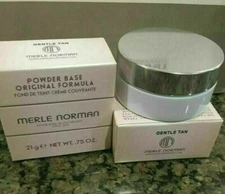 Merle Norman Powder Base....   Shade is GENTLE TAN  x 1    NEW