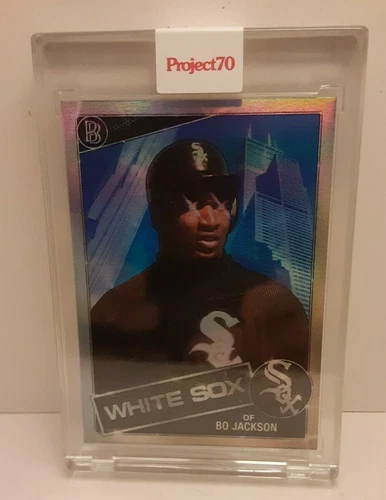  topps project 70 Bo Jackson #259 Ben Baller Rainbow Foil parallel card #40/70