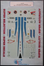 Superscale Decal 1/72nd Scale F-4 Phantoms Decal Sheet No. 72-137