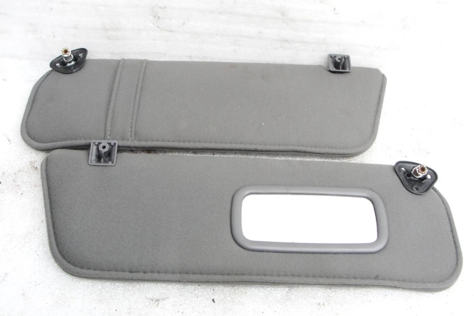 PAR de parasoles diestro derecho izquierdo camioneta Ford Ranger Explorer Mazda 89-11 gris oscuro Foto 2 de 3