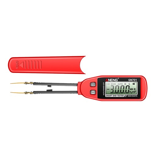 SMD Tester Meter Multimeter Widerstandskapazität Pinzette Tester Spannungsmesser - Bild 14 von 14
