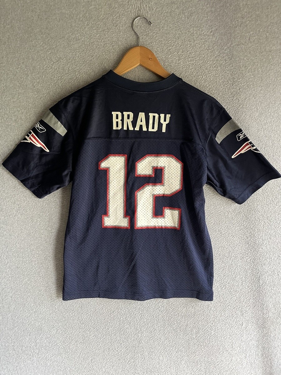 NFL Patriots Brady ジャージ　サイズM Tom Brady NFL New England Patriots #12 Rookie Adidas Jersey