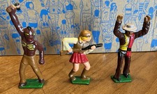 Barclay Manoil Dimestore Lead Toy - Cowboy Indians - 1930s/40s