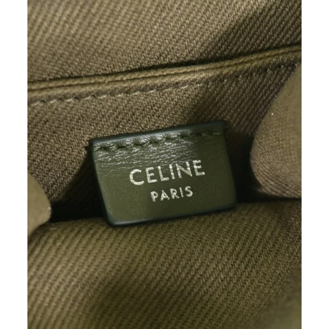 Borsa a tracolla Celine verde usata abbigliamento s mano