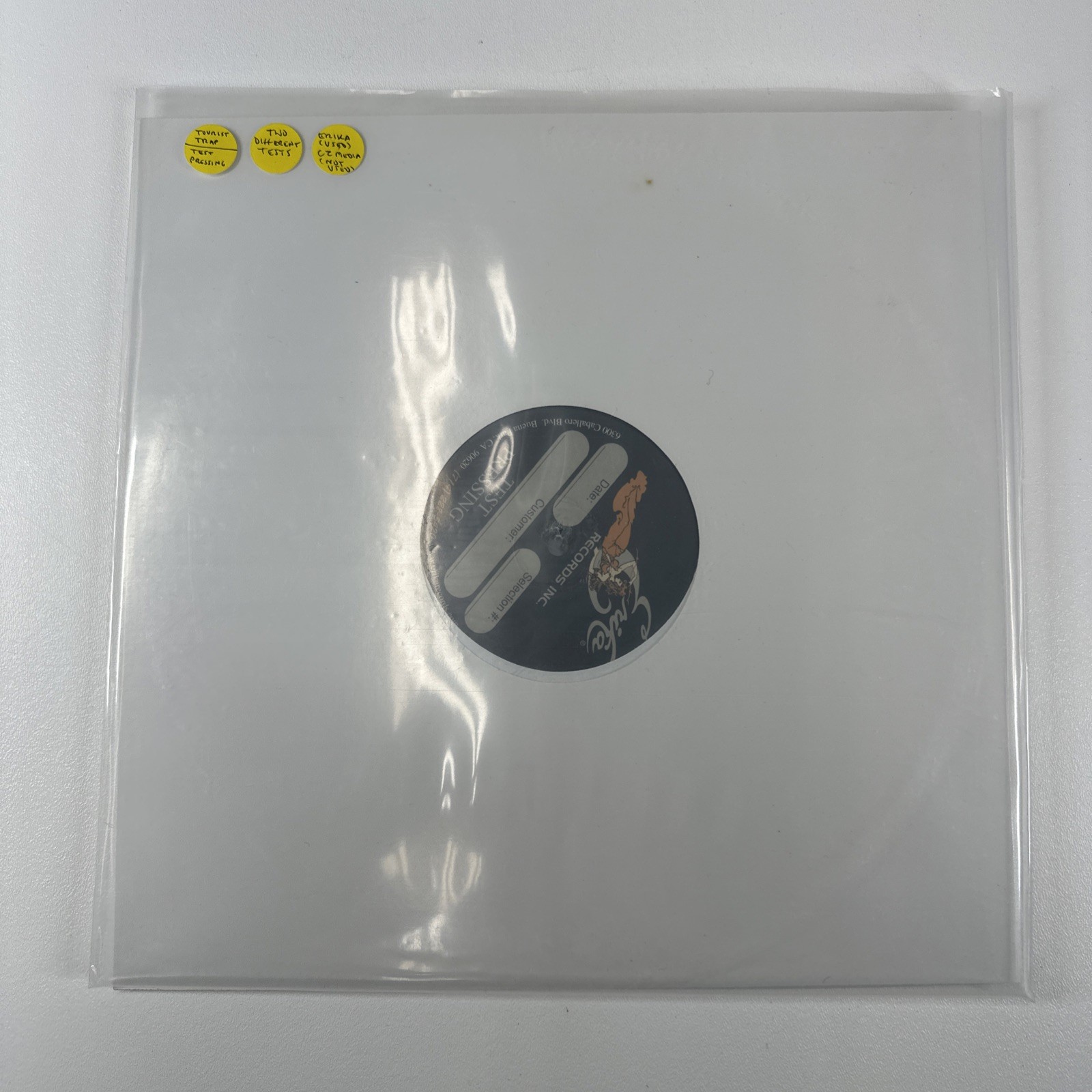 Tourist Trap Original Soundtrack 2x TEST PRESSING Waxwork Vinyl Pino Donaggio