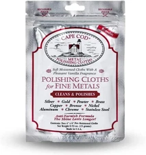 Polishing Cloths for Fine Metals | Jewelry Cleaner and Tarnish Remover | Silv...
