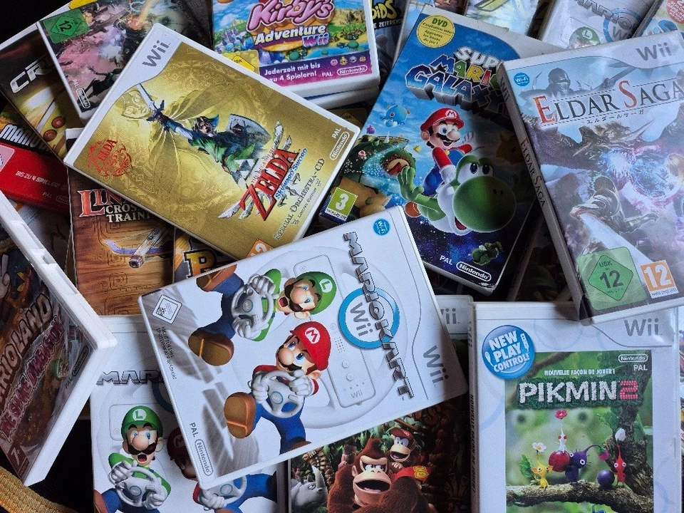 Nintendo Wii und Wii U Riesen Spiele Auswahl - Bild 1 von 1