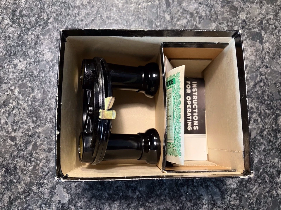 Vintage Sawyer’s View-Master Model B Black Bakelite 1940s Viewer – Clean Works - Image 3 of 4