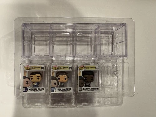 Funko Bitty Pop The Office Michael Scott 869 Jim Halpert 870 Darryl Philbin 873
