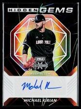2021 Panini Elite Extra Edition #HG-MK Michael Kirian Hidden Gem Signature Black