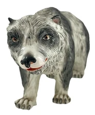 MEISSEN VERY RARE 18TH CENTURY KANDLER FIGURE - LARGE SUPERBLY MODELLED BEAR