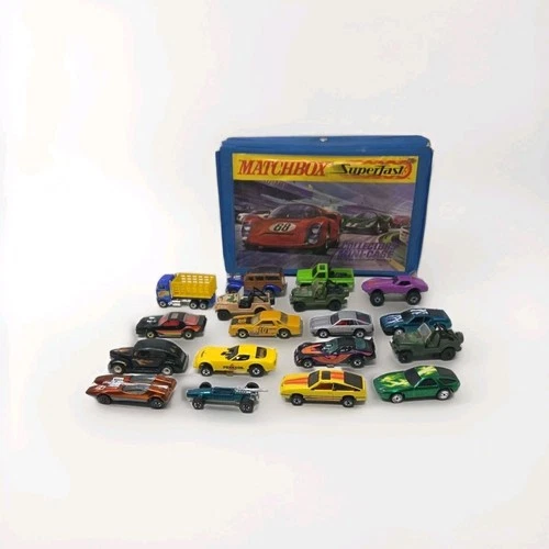 Vintage Hot Wheels Redlines Real Riders & Blackwalls Lot Of 18 W/ Case Used