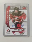 Marie-Philip Poulin Team Canada Signed Upper Deck /250 Auto Woman Signature PWHL