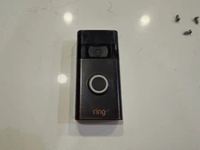 Ring Video Doorbell 2nd Gen Venetian Bronze Includes Door Mount Used