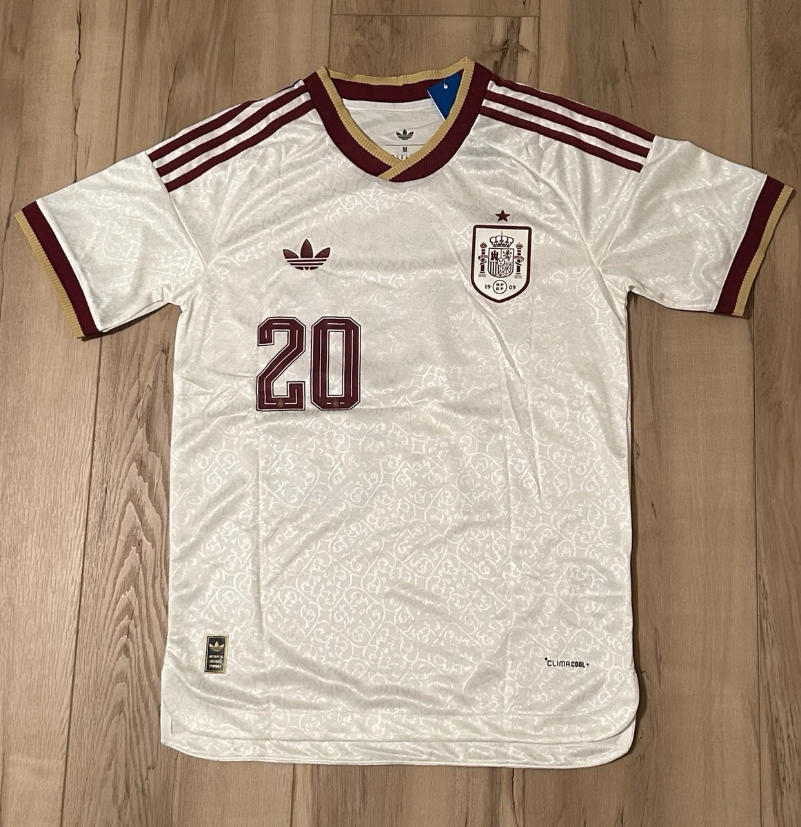 25+ adidas Spain White National Team Soccer Fan Apparel