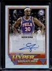 2025-26 Topps Hoops Adem Bona Hyper Signatures Auto Autograph #HHS-ABO 76ers