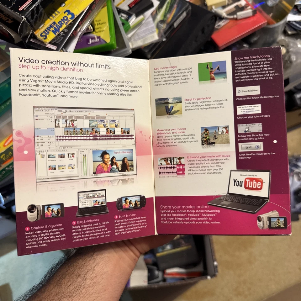 Sony Movie Studio HD Version 9 New In Box - Image 3 of 4