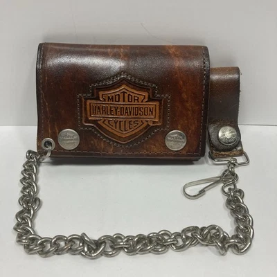 Harley-Davidson Cycle Wallet With Chain - Image 1 of 4