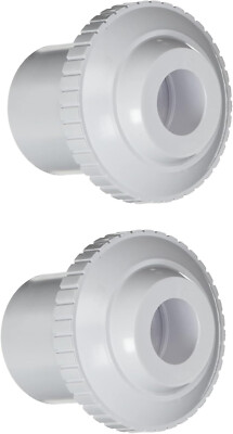 (2 Pack) 1-1/2'' Pool Spa Insider Slip Fitting 3/4'' Opening Fits Hayward SP1421D