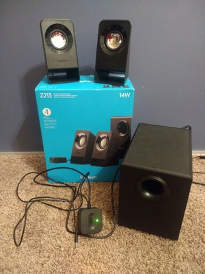 logitech multimedia 2.1 speakers z213