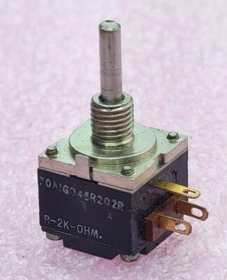 Allen Bradley 70A1N048 MOD POT Rotary Logarthmic Potentiometer 2K Ohm ...