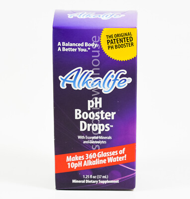 Alkalife pH BOOSTER DROPS 1.25oz Essential Minerals & Electrolytes 04/2026