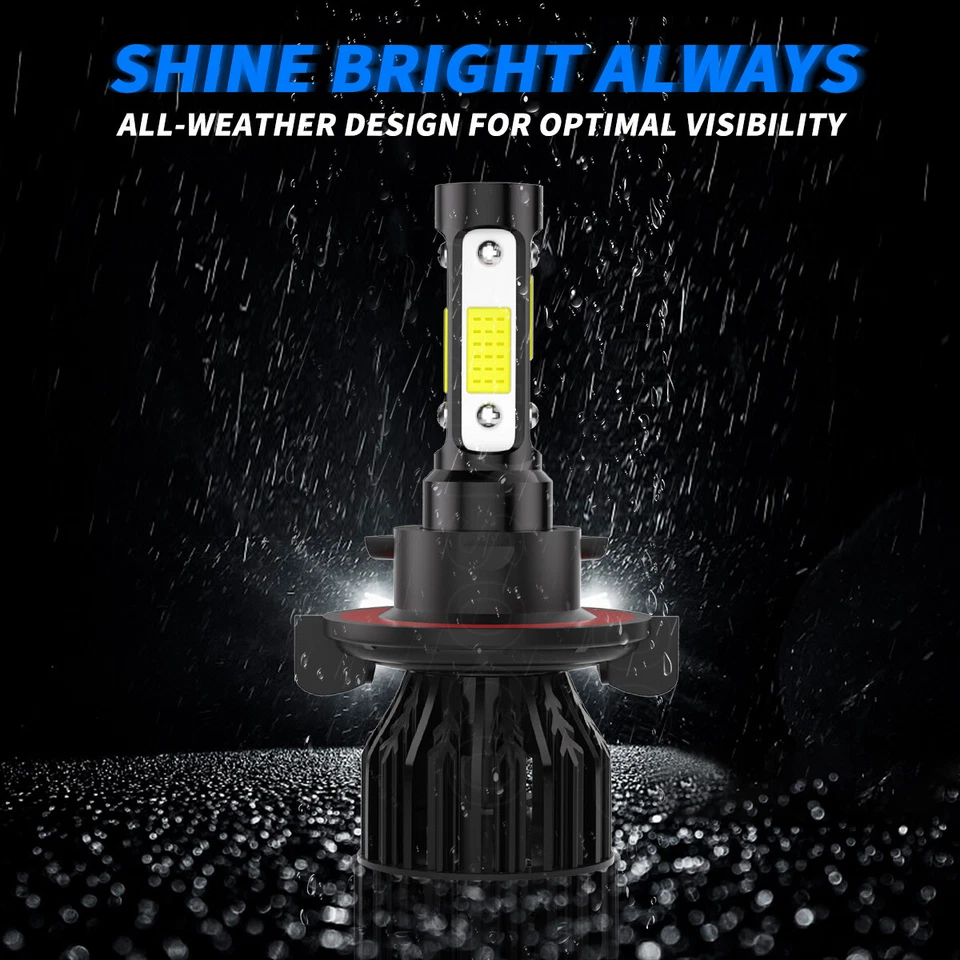 Farol de LED alto/baixo + lâmpadas de neblina 9008 H11 para Jeep Renegade 2015-2023 - Imagem 4 de 4