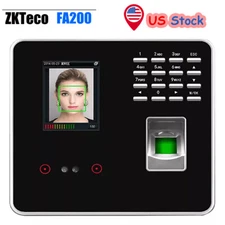 ZKTeco FA200 TCP/IP Attendance And Access Control Face & Fingerprint Reader Time