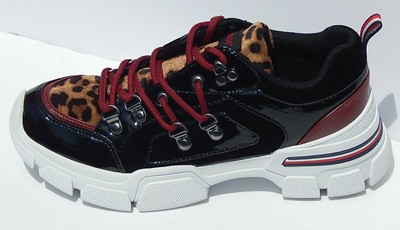 tommy hilfiger leopard sneakers
