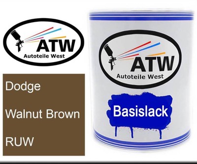 Dodge, Walnut Brown, RUW, 1L Lackdose