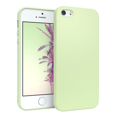 For Apple Iphone Se 5 5s Cover Silicone Cover Protection Case Slim Matte Green Ebay