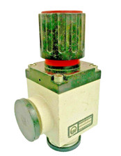 LEYBOLD HERAEUS Mod 287-02-B1 Vacuum Control Valve Right Angle DN25