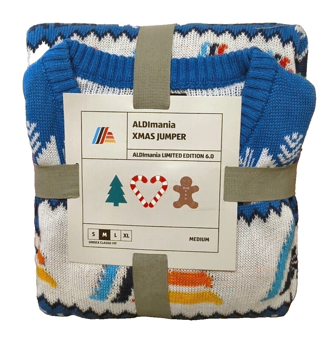 ALDImania Christmas Xmas Jumper ALDI Mania Limited Edition - Main Image