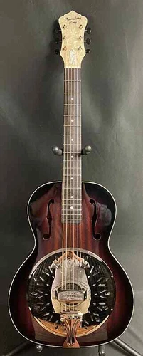 Recording King RR-41-VS Rattlesnake Small Body Resonator Guitar Vintage Sunburst